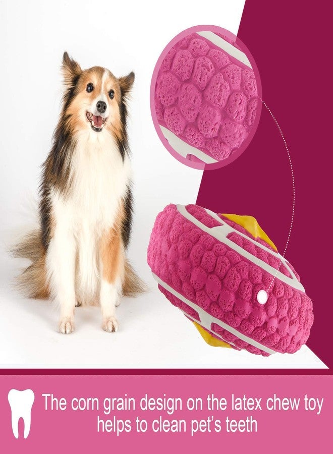 PETLICIOUS & MORE لعبة قرص فطيرة مطاطية تصدر صوتاً من إي تويز بيتليشوس آند مور® للكلاب (متوسطة الحجم) - Image 2